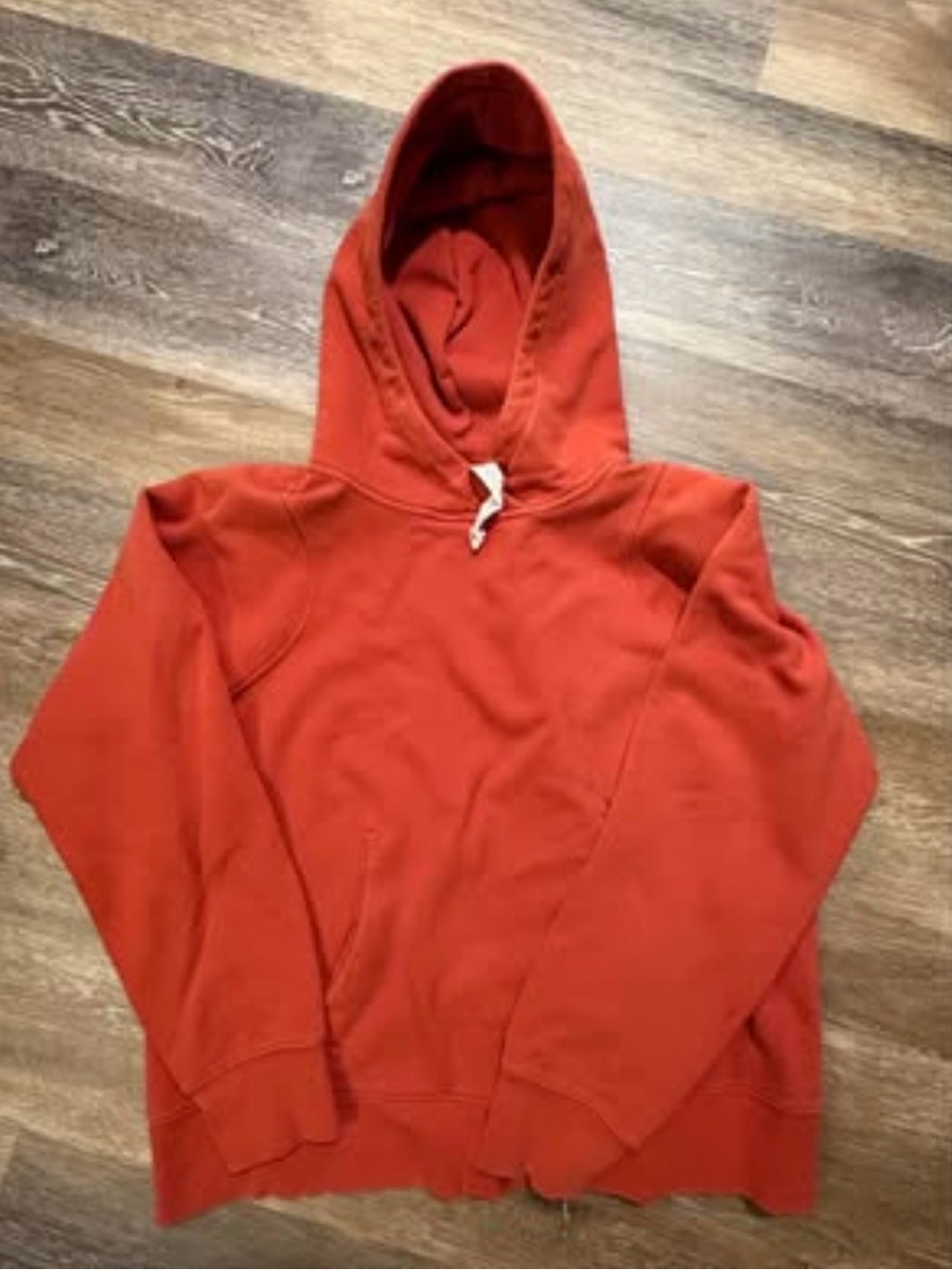 lululemon athletica Men's Red Hooded Sweatshirt